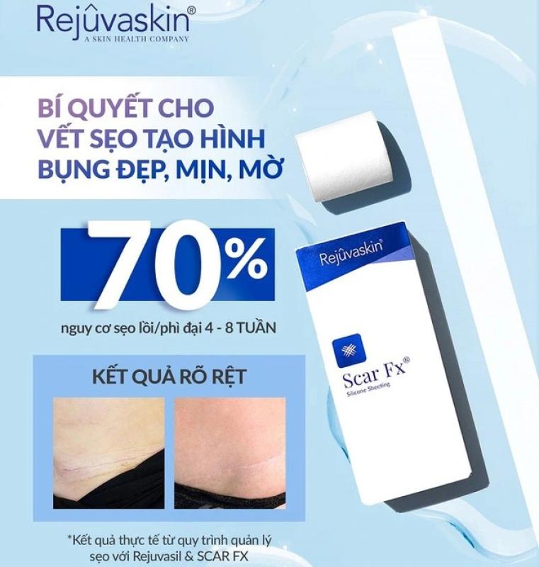 Review miếng dán xóa mờ sẹo lồi Rejuvaskin Scar FX tốt không và nơi mua chính hãng- Ảnh 1.