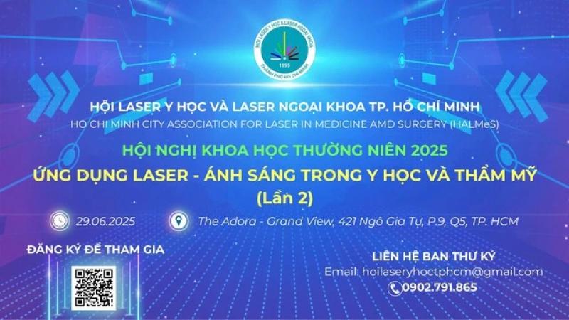 Hội nghị khoa học ‘Ứng dụng laser – ánh sáng trong y học và thẩm mỹ'  - Ảnh 1.