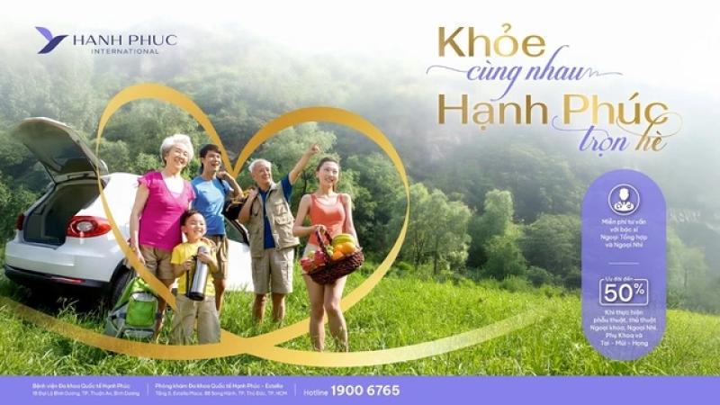 Bệnh viện Hạnh Phúc ra mắt chương trình hè 2025: ‘Khỏe cùng nhau, Hạnh Phúc trọn hè’- Ảnh 1. Bệnh viện Hạnh Phúc ra mắt chương trình hè 2025: ‘Khỏe cùng nhau, Hạnh Phúc trọn hè’- Ảnh 1.
