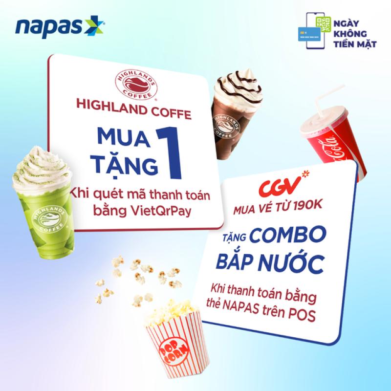NAPAS tung loạt chương trình khuyến mãi hấp dẫn hưởng ứng ‘Ngày không tiền mặt’ 2025- Ảnh 2. NAPAS tung loạt chương trình khuyến mãi hấp dẫn hưởng ứng ‘Ngày không tiền mặt’ 2025- Ảnh 2.