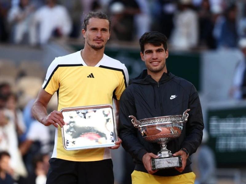 Alcaraz đăng quang Roland Garros 2024- Ảnh 9. Alcaraz đăng quang Roland Garros 2024- Ảnh 9.