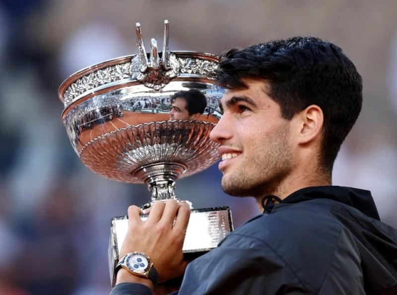 Alcaraz đăng quang Roland Garros 2024- Ảnh 7. Alcaraz đăng quang Roland Garros 2024- Ảnh 7.