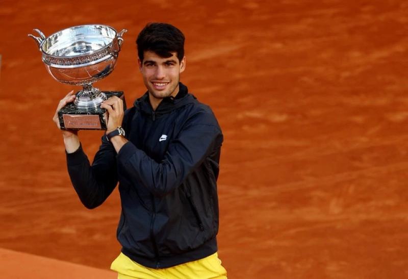 Alcaraz đăng quang Roland Garros 2024- Ảnh 6. Alcaraz đăng quang Roland Garros 2024- Ảnh 6.