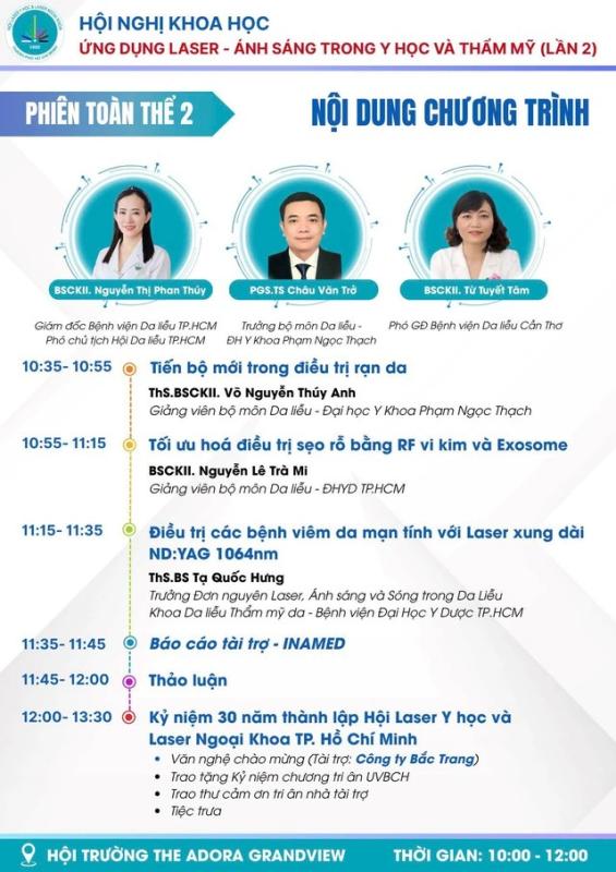 Hội nghị khoa học ‘Ứng dụng laser – ánh sáng trong y học và thẩm mỹ'  - Ảnh 4.
