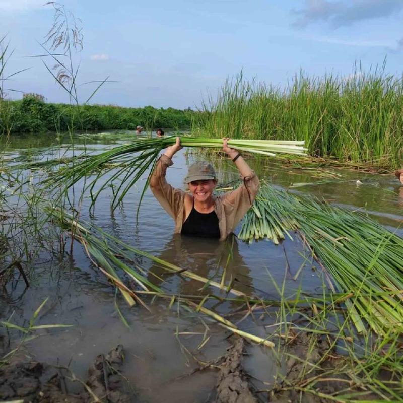 Chàng trai mở homestay miệt vườn thu hút khách nước ngoài - Ảnh 2. Chàng trai mở homestay miệt vườn thu hút khách nước ngoài - Ảnh 2.