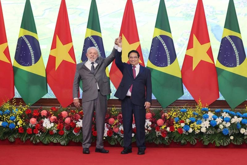 Phát triển Đối tác chiến lược Việt Nam Brazil thông qua chuyến thăm lịch sử - Ảnh 3. Phát triển Đối tác chiến lược Việt Nam Brazil thông qua chuyến thăm lịch sử - Ảnh 3.