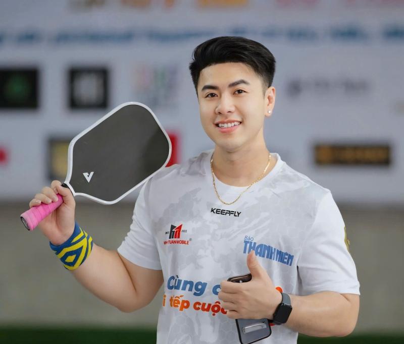 Huy Khánh săn thưởng khủng giải pickleball Newwave Sasa Cup 2025 – Doanh Nhân và Nghệ sĩ   - Ảnh 4.