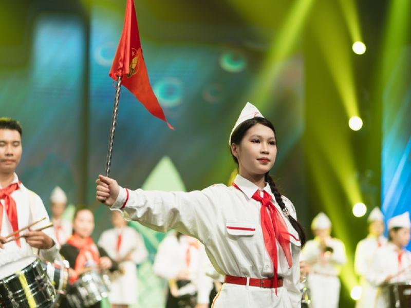 Phát sóng chương trình Giai điệu tự hào 'Khăn quàng thắm vai em'- Ảnh 1.