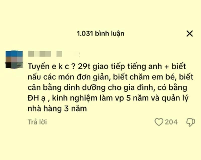 Thực hư chuyện tốt nghiệp đại học loại khá, TOEIC 700 vẫn xin làm… giúp việc nhà- Ảnh 1. Thực hư chuyện tốt nghiệp đại học loại khá, TOEIC 700 vẫn xin làm… giúp việc nhà- Ảnh 1.