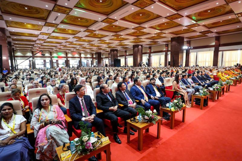 Chủ tịch Ủy ban tổ chức quốc tế đại lễ Vesak: Cam kết xây dựng thế giới hòa bình- Ảnh 1. Chủ tịch Ủy ban tổ chức quốc tế đại lễ Vesak: Cam kết xây dựng thế giới hòa bình- Ảnh 1.