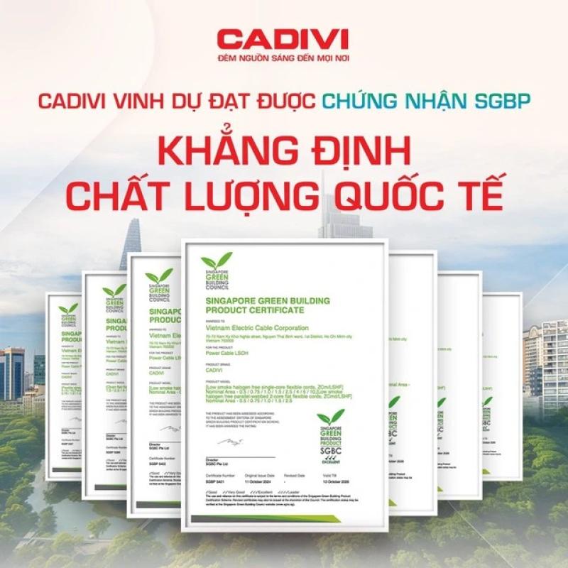 Chọn sống xanh - Chọn CADIVI: Giải pháp mới, giá thân quen cho công trình hiện đại - Ảnh 2.
