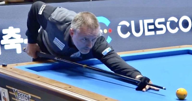 Billiards: Tung siêu phẩm để thắng trận, thiên tài Caudron vẫn bị loại đầy bất ngờ- Ảnh 1. Billiards: Tung siêu phẩm để thắng trận, thiên tài Caudron vẫn bị loại đầy bất ngờ- Ảnh 1.