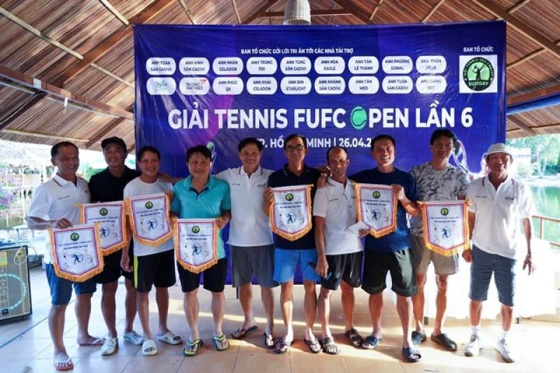 Sôi động Giải Tennis FUFC Open lần 6: Gắn kết, sẻ chia và lan tỏa yêu thương- Ảnh 2.