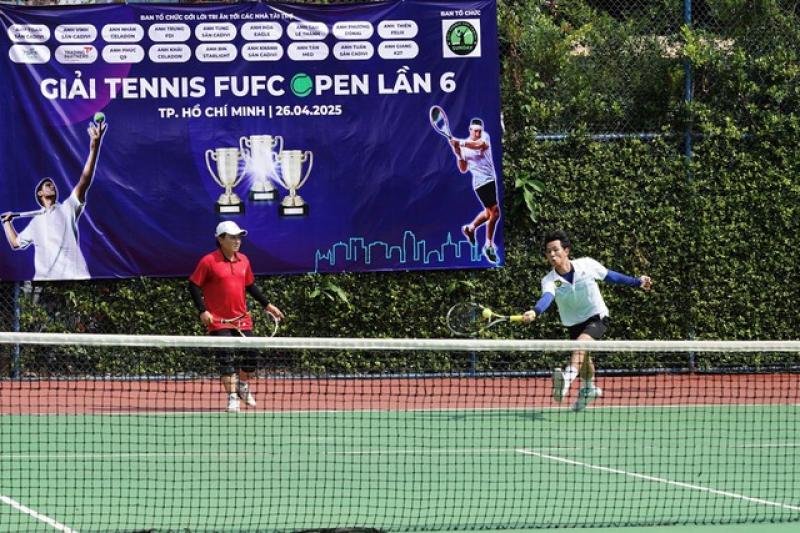 Sôi động Giải Tennis FUFC Open lần 6: Gắn kết, sẻ chia và lan tỏa yêu thương- Ảnh 10.