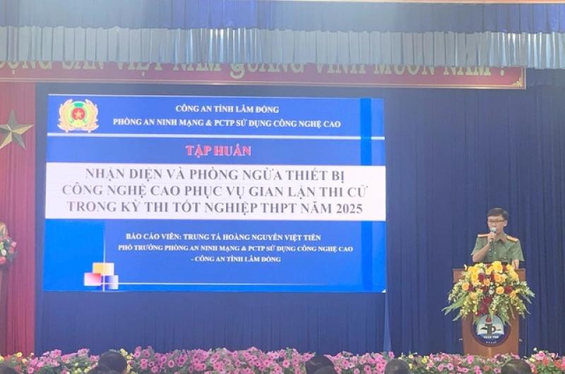 Ngăn chặn gian lận thi tốt nghiệp THPT 2025 bằng công nghệ và trí tuệ nhân tạo - Ảnh 3. Ngăn chặn gian lận thi tốt nghiệp THPT 2025 bằng công nghệ và trí tuệ nhân tạo - Ảnh 3.