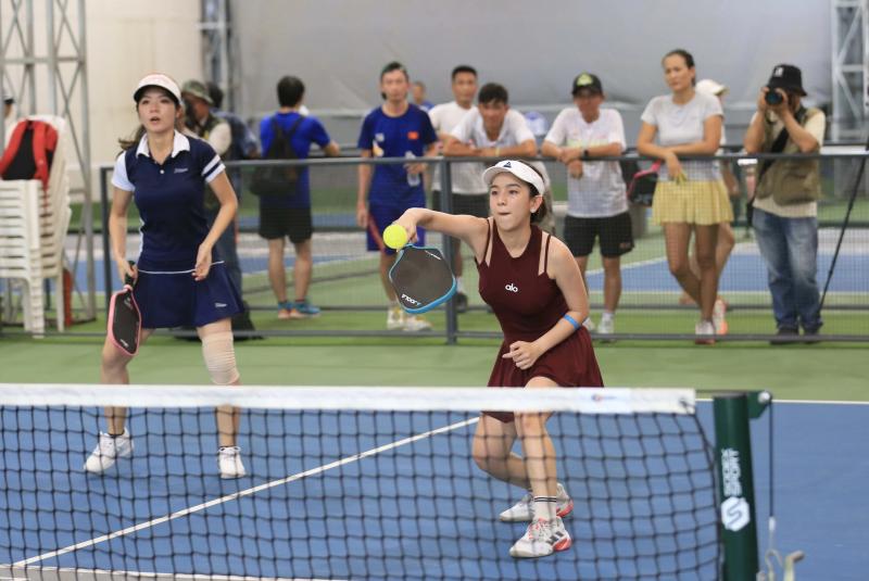 Tranh tài hấp dẫn tại giải pickleball 'Hội thao những người làm báo TP.HCM'- Ảnh 2.