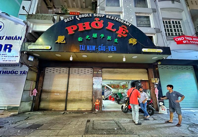 Phở Lệ TP.HCM bất ngờ đóng cửa sau khi được Michelin vinh danh: Lý do là gì?- Ảnh 1. Phở Lệ TP.HCM bất ngờ đóng cửa sau khi được Michelin vinh danh: Lý do là gì?- Ảnh 1.