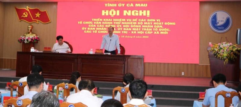 Cà Mau: Dự kiến công bố nhân sự chủ chốt cấp xã vào ngày 23 và 24.6   - Ảnh 1.