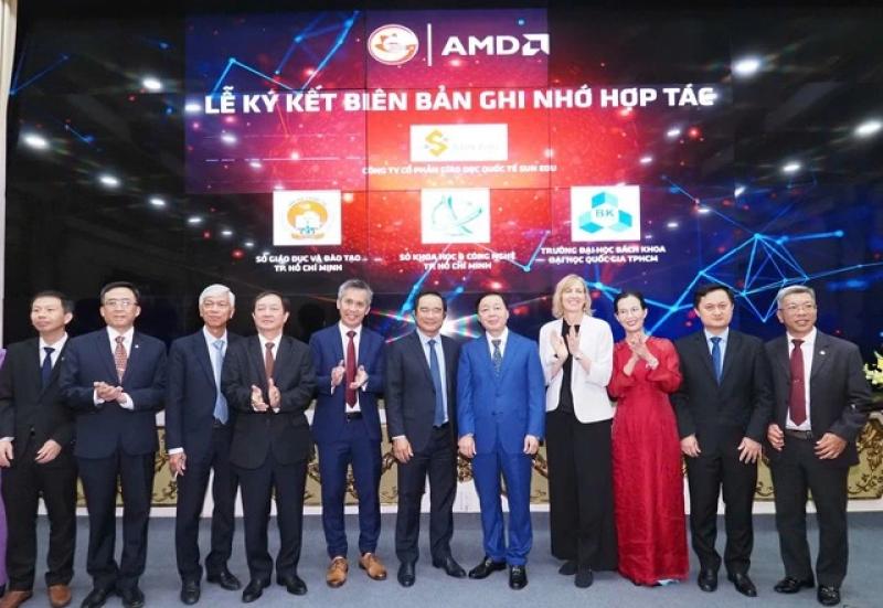 TP.HCM và Tập đoàn AMD ký kết phát triển công nghệ cao và trí tuệ nhân tạo- Ảnh 2.