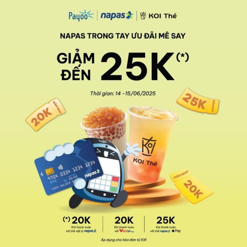 NAPAS tung loạt chương trình khuyến mãi hấp dẫn hưởng ứng ‘Ngày không tiền mặt’ 2025- Ảnh 1. NAPAS tung loạt chương trình khuyến mãi hấp dẫn hưởng ứng ‘Ngày không tiền mặt’ 2025- Ảnh 1.
