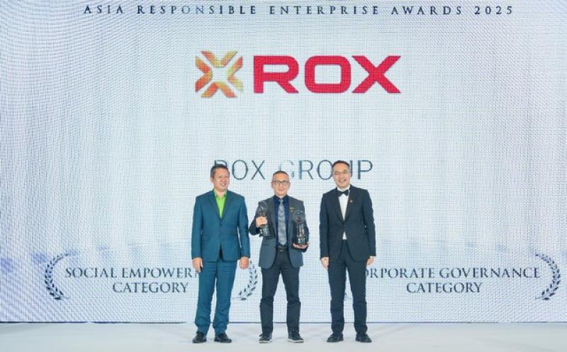 Sáng tạo trong quản trị và CSR, ROX Group được vinh danh tại AREA 2025- Ảnh 1.