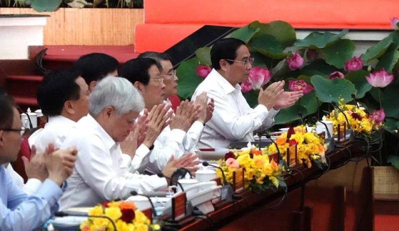 Tổng Bí thư Tô Lâm làm việc với TP.HCM, và Bình Dương, Bà Rịa - Vũng Tàu - Ảnh 2.