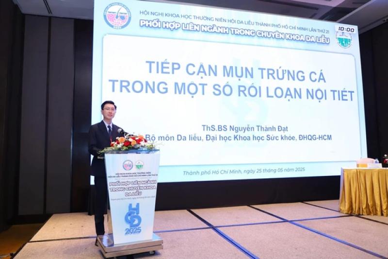 Trioderma Việt Nam đồng hành cùng Hội nghị Da liễu TP.HCM lần thứ 21 - Ảnh 1.