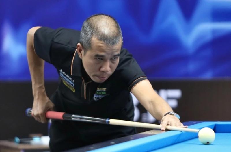 Billiards: Trần Quyết Chiến tung 2 sê-ri lớn, thắng chóng vánh cao thủ Hàn Quốc - Ảnh 1.