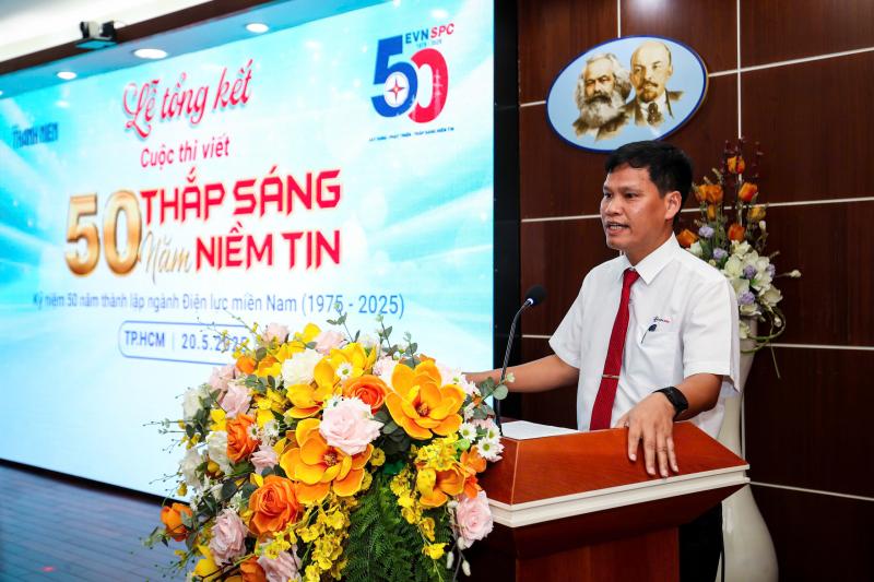 Tổng kết trao giải cuộc thi viết 'Ngành điện miền Nam - 50 năm thắp sáng niềm tin'- Ảnh 2.