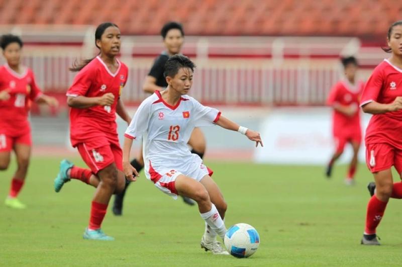 Lịch thi đấu đội tuyển nữ U.19 Việt Nam: Tranh vé chung kết với đối thủ duyên nợ Indonesia- Ảnh 1. Lịch thi đấu đội tuyển nữ U.19 Việt Nam: Tranh vé chung kết với đối thủ duyên nợ Indonesia- Ảnh 1.
