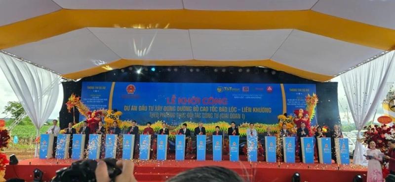 Khởi công cao tốc Bảo Lộc - Liên Khương, gỡ 'nút thắt cổ chai' trên QL20 hiện hữu- Ảnh 1.