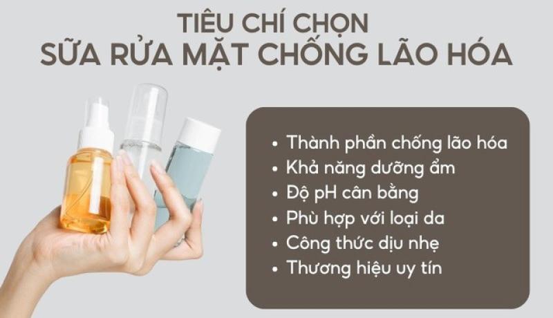 Top 8 sữa rửa mặt ngừa lão hóa cho làn da căng trẻ, tươi sáng rạng rỡ - Ảnh 1.
