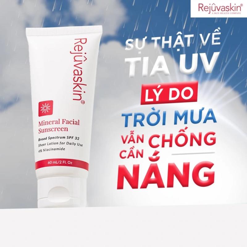 Sự thật về tia UV: Lý do trời mưa vẫn cần chống nắng- Ảnh 1. Sự thật về tia UV: Lý do trời mưa vẫn cần chống nắng- Ảnh 1.