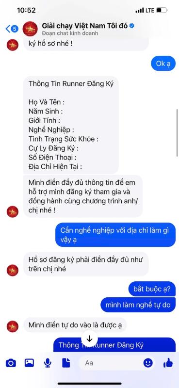 Giả mạo fanpage giải chạy ‘Việt Nam tôi đó’ để lừa đảo: Mọc như nấm- Ảnh 4. Giả mạo fanpage giải chạy ‘Việt Nam tôi đó’ để lừa đảo: Mọc như nấm- Ảnh 4.