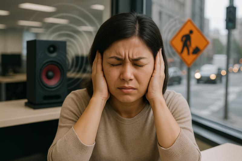 Alo bác sĩ nghe: Ở gần công trường tiếng ồn nhiều có hại sức khỏe không? - Ảnh 1.