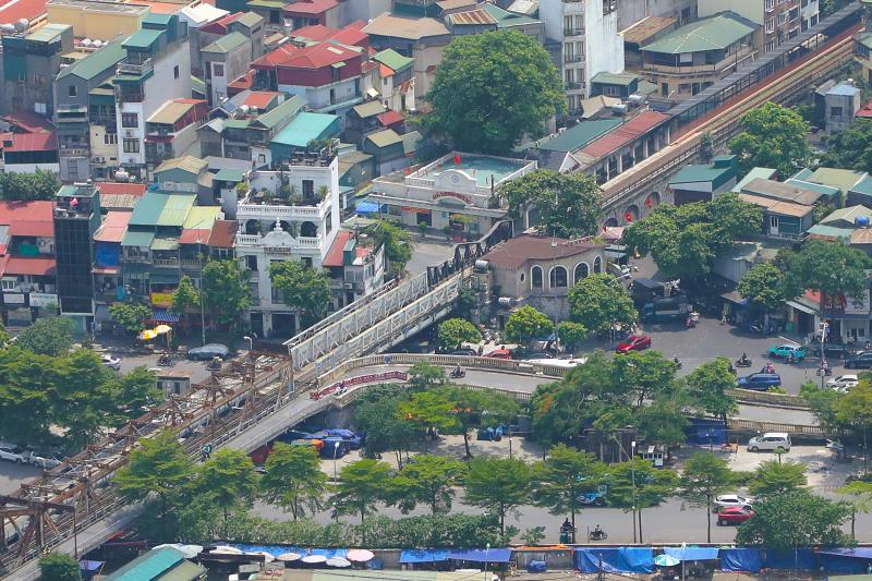 Trung tâm Hà Nội đặc biệt, nhìn từ trực thăng quân sự- Ảnh 14.