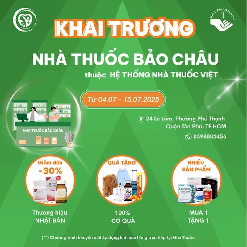 Khai trương Nhà thuốc Bảo Châu: Tràn ngập ưu đãi hấp dẫn- Ảnh 2.