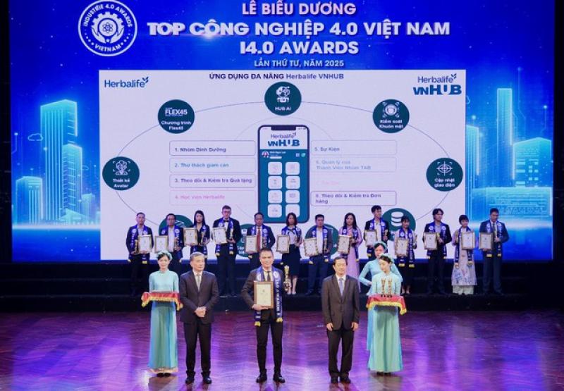 Herbalife Việt Nam đạt giải thưởng ‘Top Công Nghiệp 4.0’ với Ứng dụng Herbalife VNHUB - Ảnh 3.