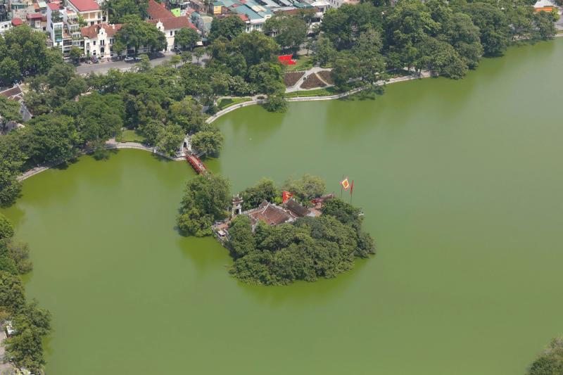 Trung tâm Hà Nội đặc biệt, nhìn từ trực thăng quân sự- Ảnh 5.