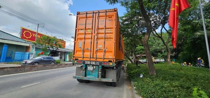 Xe container va ngã cây xanh trên đường Trần Văn Giàu: Ai đúng, ai sai?- Ảnh 2.