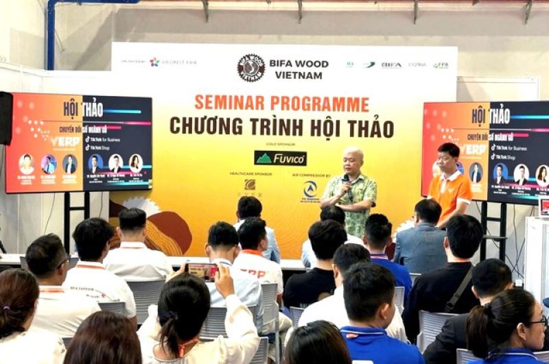 Hơn 1.000 gian hàng trong nước và quốc tế tham dự BIFA WOOD VIỆT NAM 2025- Ảnh 4. Hơn 1.000 gian hàng trong nước và quốc tế tham dự BIFA WOOD VIỆT NAM 2025- Ảnh 4.