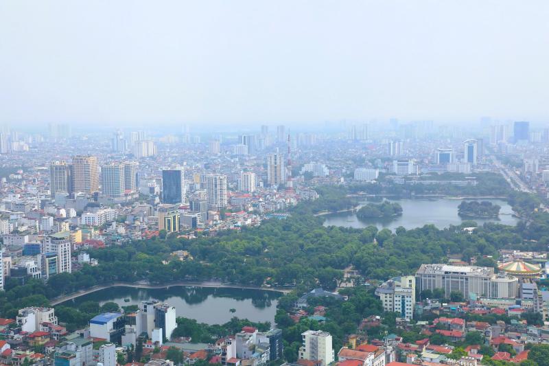 Trung tâm Hà Nội đặc biệt, nhìn từ trực thăng quân sự- Ảnh 7.