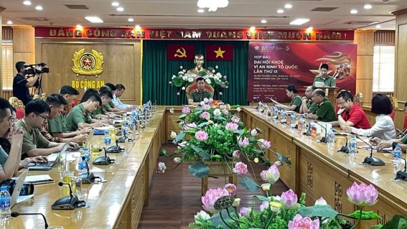 Tranh tài sôi nổi tại Đại hội khỏe 'Vì an ninh Tổ quốc' lần thứ IX- Ảnh 2. Tranh tài sôi nổi tại Đại hội khỏe 'Vì an ninh Tổ quốc' lần thứ IX- Ảnh 2.