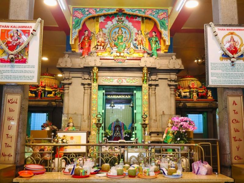 Sống ở TP.HCM: Độc đáo ngôi chùa Ấn Độ linh thiêng ở phường Bến Thành- Ảnh 2. Sống ở TP.HCM: Độc đáo ngôi chùa Ấn Độ linh thiêng ở phường Bến Thành- Ảnh 2.