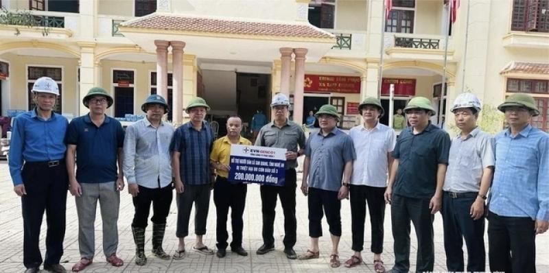 EVNGENCO1 trao 1 tỉ đồng hỗ trợ người dân ảnh hưởng mưa lũ tại Nghệ An- Ảnh 1. EVNGENCO1 trao 1 tỉ đồng hỗ trợ người dân ảnh hưởng mưa lũ tại Nghệ An- Ảnh 1.