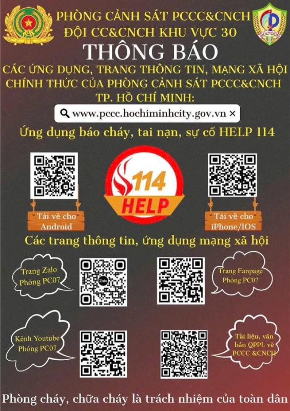 TP.HCM: Quét mã QR phòng chống cháy nổ ở các chung cư, nhà ở xã hội- Ảnh 3. TP.HCM: Quét mã QR phòng chống cháy nổ ở các chung cư, nhà ở xã hội- Ảnh 3.