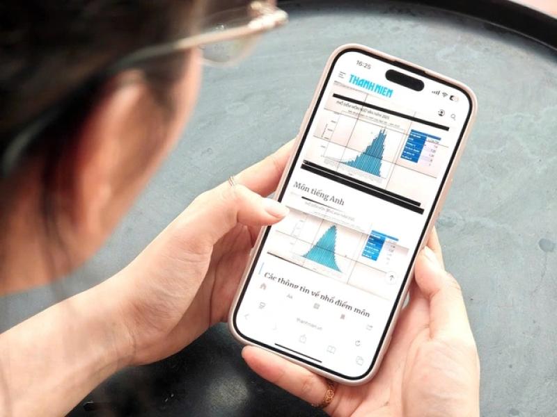 Thấy gì từ phổ điểm thi tốt nghiệp THPT năm 2025? - Ảnh 1.