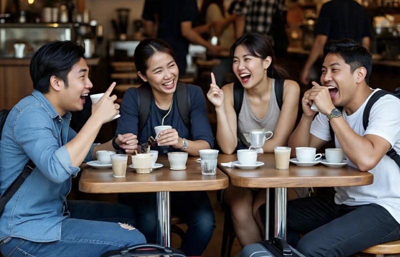 Tranh cãi quán cà phê ở TP.HCM bị 'bão 1 sao' vì nhắc khách nhỏ tiếng- Ảnh 1. Tranh cãi quán cà phê ở TP.HCM bị 'bão 1 sao' vì nhắc khách nhỏ tiếng- Ảnh 1.