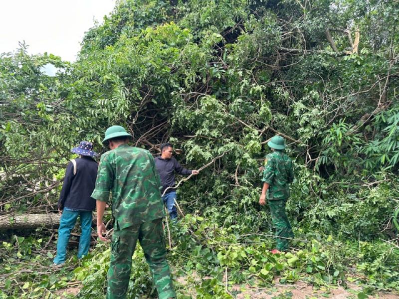 Quảng Trị: Xa tâm bão số 3, nhiều địa phương miền núi vẫn bị thiệt hại - Ảnh 4.