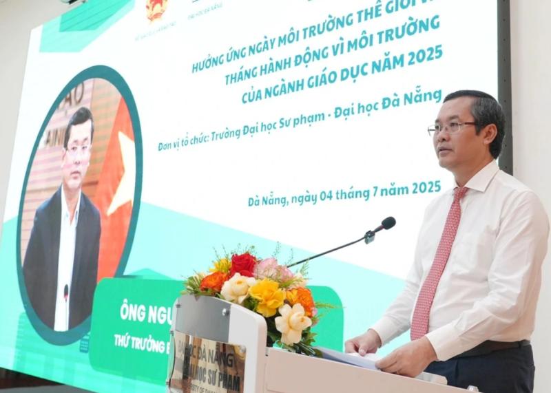 Ngành giáo dục Đà Nẵng tiên phong trong lối sống xanh và Chống ô nhiễm nhựa - Ảnh 2.